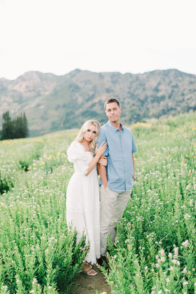 Albion Basin Wildflowers Photography, Albion Basin Wildflowers Engagement Photos, Utah Wildflowers Engagement Photos, Utah Engagement Photographer