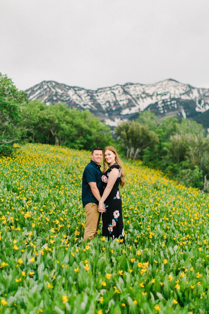 Provo Canyon Wildflowers Photography, Provo Canyon Wildflowers Engagement Photos, Utah Wildflowers Engagement Photos, Utah Engagement Photography